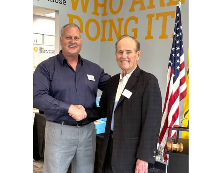 Charles Murch from Berkshire Hathaway HomeServices receives “The Ellis Smith Award”.